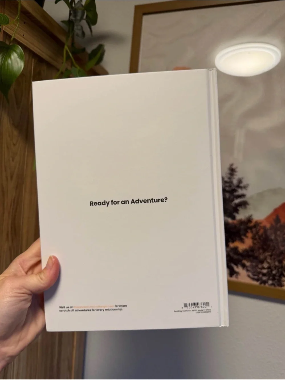 The Adventure Challenge Couples Edition - White Hardcover
